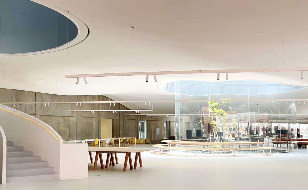 Student Center Université Mohammed VI Polytechnique Benguerir par ODC Consulting au Maroc Student Center - Université Mohammed VI Polytechnique (Benguerir) | ODC Consulting